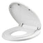 Capac WC cu reductie, sistem 2in1 pentru copii si adulti, inchidere lenta , reductor cu prindere magnetica, silentios si universal compatibil forma V, 44,5cm x 35,5cm SOLLUXE®